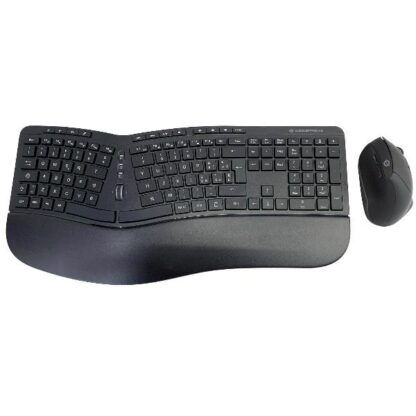 KIT TASTIERA E MOUSE ERGONOMICI WIRELESS (ORAZIO02IT)