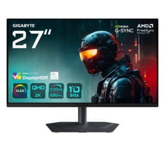 Gigabyte GS27QCA LED 27â 2560 x 1440 px Quad HD 180 Hz monitor black