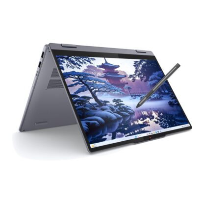 Lenovo IdeaPad 5 2-in-1 14IRH9 i5-13420H 14  WUXGA OLED 400nits Glossy 60Hz Touch 16GB LPDDR5x-5200 SSD512 57Wh Intel UHD Graphics Win11 Luna Grey