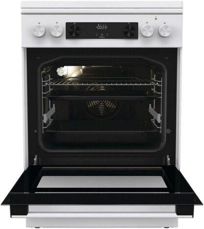 Gorenje GKS6C71WF Freestanding cooker with oven White