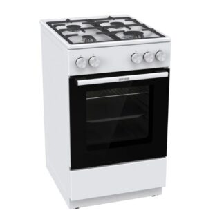 Gorenje GKS6C71WF Freestanding cooker with oven White