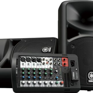 Yamaha Stagepas 400BT - portable PA system with 8-channel mixer and built-in power amplifier