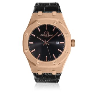 Classic Fusion Blue Sea Leather Strap watch