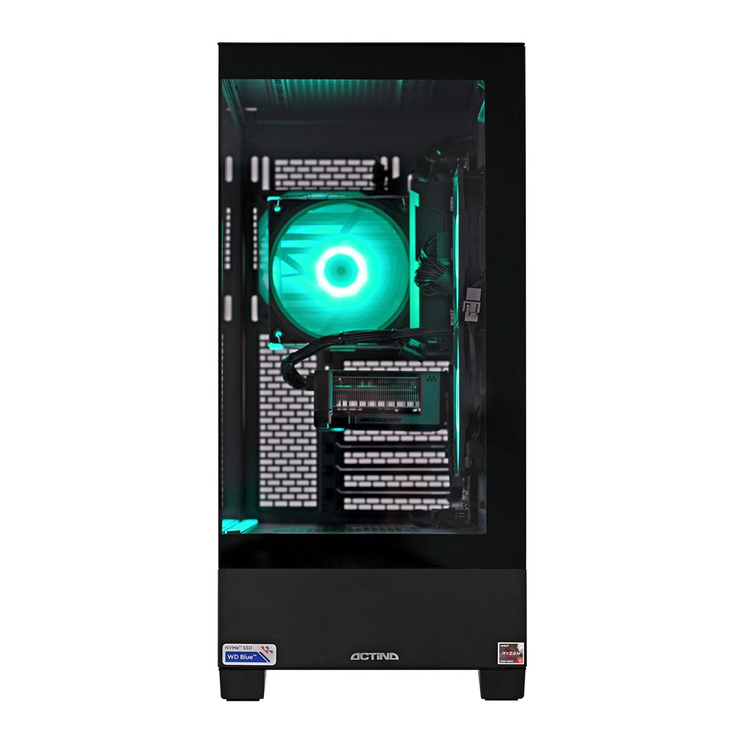Actina 5901443421085 PC AMD Ryzen™ 5 5600X 32 GB DDR4-SDRAM 1 TB SSD NVIDIA GeForce RTX 5060 Midi Tower Black Actina 5901443421085 PC AMD Ryzen™ 5 5600X 32 GB DDR4-SDRAM 1 TB SSD NVIDIA GeForce RTX 5060 Midi Tower Black