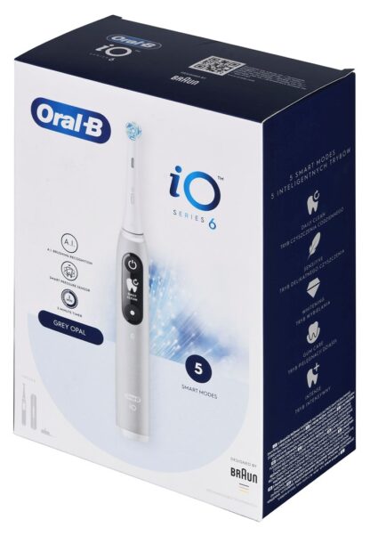 Braun iO Serie 6 Adult Vibrating toothbrush Grey