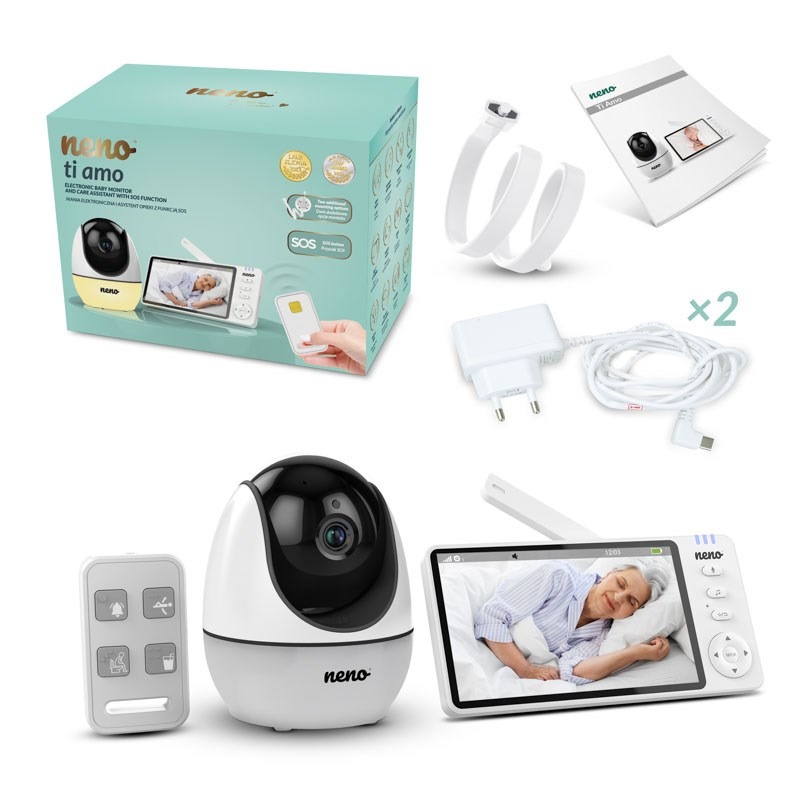 Neno Ti Amo – electronic nanny and care assistant with SOS function Neno Ti Amo – electronic nanny and care assistant with SOS function