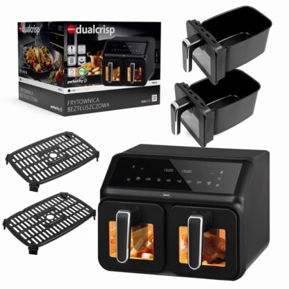 Double fat-free fryer  2200 W  capacity 8 l  LED display
