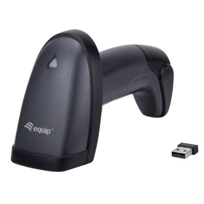 EQUIP - SCANNER CODICI A BARRE 2D WIRELESS Dual Mode 2.4GHz + Bluetooth con Stand (351029)