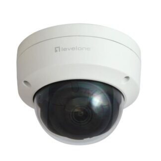 LEVELONE FCS-3404 - TELECAMERA IP DOME FISSA GEMINI 6MP, PO3 802.3AF, H.265, IP67 (FCS-340
