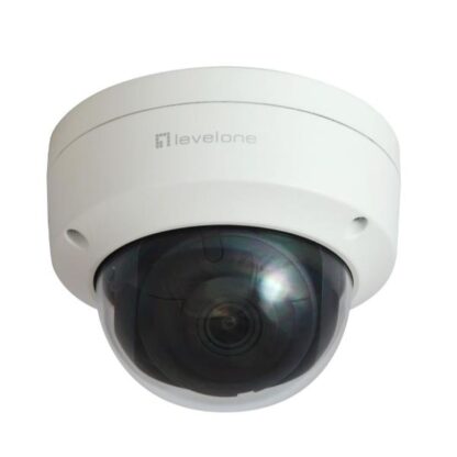 LEVELONE FCS-3404 - TELECAMERA IP DOME FISSA GEMINI 6MP, PO3 802.3AF, H.265, IP67 (FCS-340