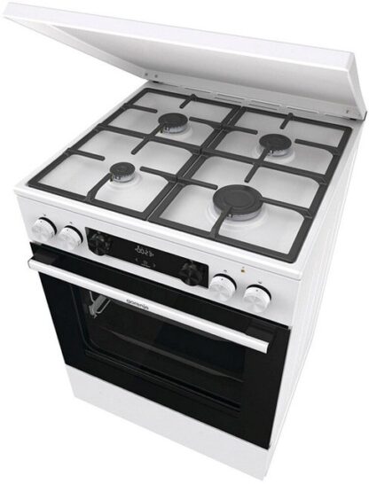 Gorenje GKS6C71WF Freestanding cooker with oven White