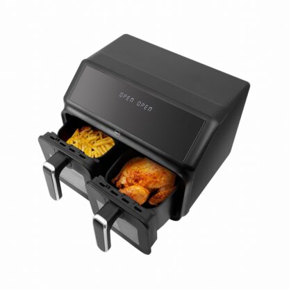 Double fat-free fryer  2200 W  capacity 8 l  LED display