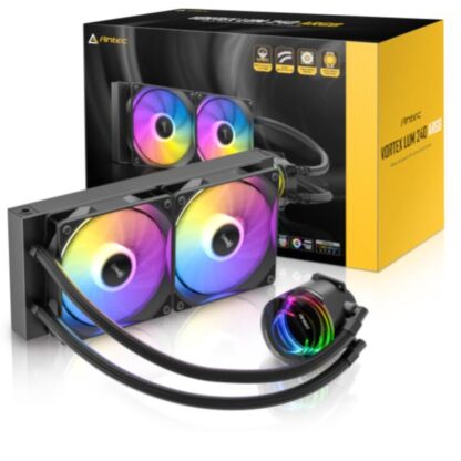 VORTEX LUM 240 ARGB NERO (0-761345-40054-1)