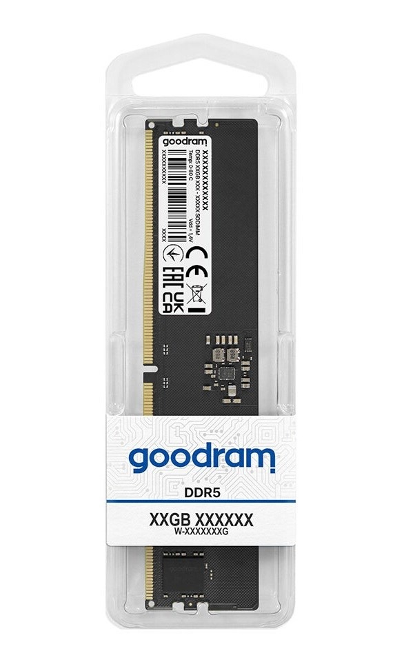 Goodram DIMM GR5600D564L46/32G memory module 32 GB 1 x 32 GB DDR5 Goodram DIMM GR5600D564L46/32G memory module 32 GB 1 x 32 GB DDR5
