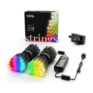 TWINKLY Strings 600 (TWS600STP-BEU) Smart Christmas tree lights 600 LED RGB 48 m