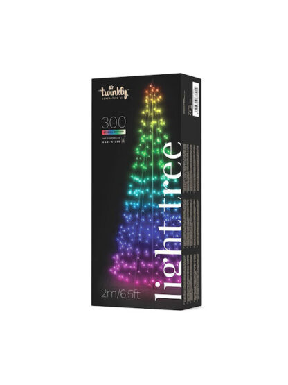 TWINKLY Light Tree 300 Special Edition (TWP300SPP-BEU) Decorative LED Christmas tree 300 LED RGB+W 2 m