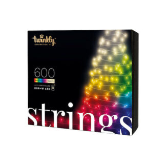 TWINKLY Strings 600 (TWS600STP-BEU) Smart Christmas tree lights 600 LED RGB 48 m
