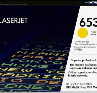 HP Cartridge No 653A HP653A HP 653A Yellow Gelb (CF322A)