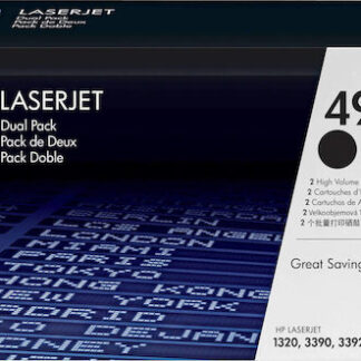 HP (Q5949XD) No 49XD HP49XD HP 49XD Dual Pack Black Schwarz Cartridge (Q5949XD)