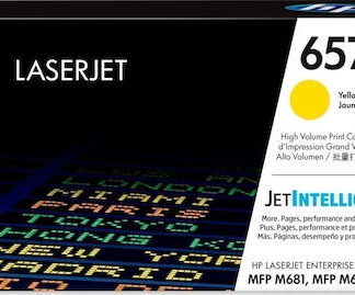 HP Cartridge No 657X HP657X HP 657X Yellow Gelb (CF472X)