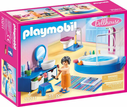 Playmobil Πολυτελές Λουτρό με Μπανιέρα