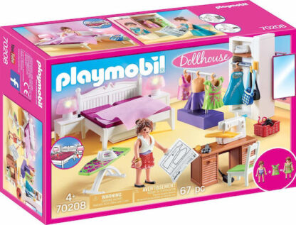 Playmobil Υπνοδωμάτιο με Ατελιέ ραπτικής