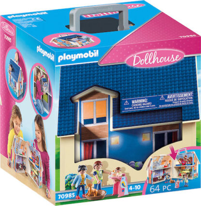 Playmobil Μοντέρνο Κουκλόσπιτο-βαλιτσάκι