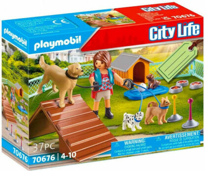 Playmobil Gift Set Εκπαιδεύτρια σκύλων