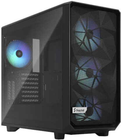 PC- Gehäuse Fractal Meshify 2 Lite RGB TG Tint - schwarz
