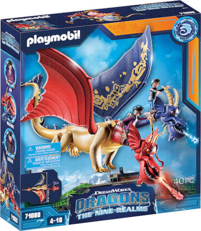 Playmobil Dragons: The Nine Realms - Οι Wu & Wei με την Jun