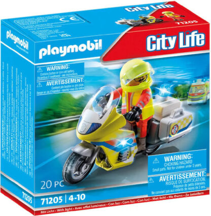 Playmobil Διασώστης με μοτοσικλέτα
