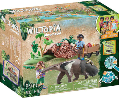 Playmobil Wiltopia - Παιδιά φροντιστές ζώων με μυρμηγκοφάγο