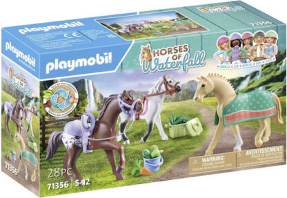 Playmobil Τρία άλογα με αξεσουάρ