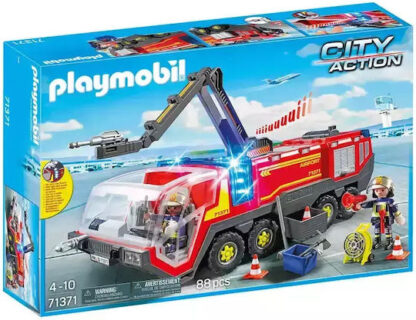 Playmobil Πυροσβεστικό όχημα με φώτα, ήχο και πυροσβεστικό κανόνι **