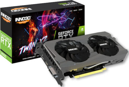VGA Inno3D GeForce® RTX 3050 8GB Twin X2