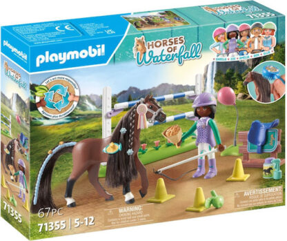 Playmobil Εκπαίδευση αλόγου με την Zoe και τον Blaze