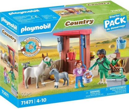 Playmobil Starter Pack Φροντίζοντας τα γαϊδουράκια