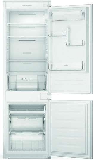 Indesit INC18 T112 white built-in fridge-freezer
