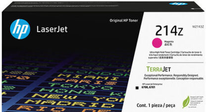 HP Cartridge No 214Z HP214Z HP 214Z Magenta Ultra High Capacity (W2143Z)