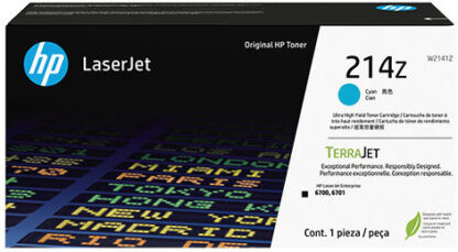 HP Cartridge No 214Z HP214Z HP 214Z Cyan (W2141Z)