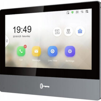 Hikvision DS-KH8350-TE1 video intercom system 17.8 cm (7 ) Black  Grey