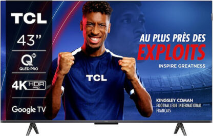 TCL T7B 4K QLED TV with Google TV and Game Master 3.0