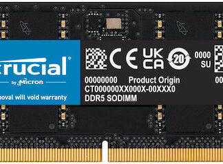 Crucial DDR5-5600           48GB SODIMM CL46 (16Gbit)