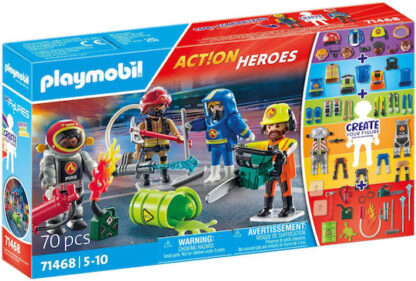 Playmobil My Figures: Επιχείρηση Πυροσβεστικής