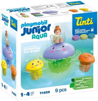 Playmobil JUNIOR & Tinti: Οικογένεια από πολύχρωμες μέδουσες