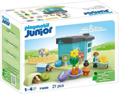 Playmobil JUNIOR: Ξενώνας μικρών ζώων
