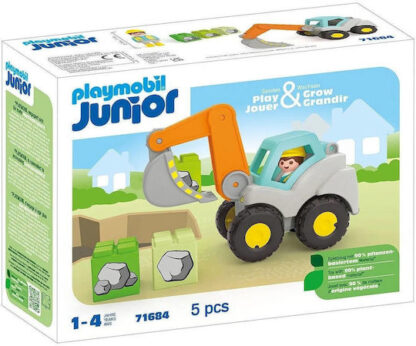 Playmobil JUNIOR: Φορτωτής Εκσκαφέας
