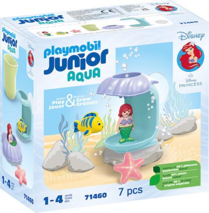 Playmobil JUNIOR & Disney: Ντουζιέρα-κοχύλι της Άριελ