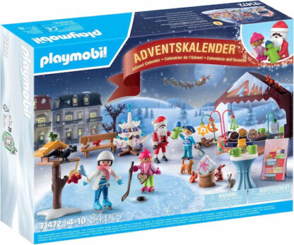 Playmobil Χριστουγεννιάτικο Ημερολόγιο Χριστουγεννιάτικη Αγορά