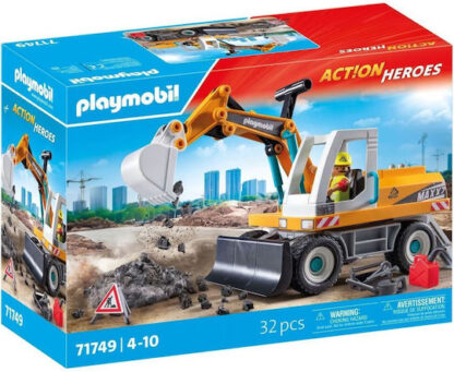 Playmobil Μεγάλος εκσκαφέας κατασκευών